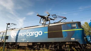 PKP CARGO używa dronów do ochrony transportów