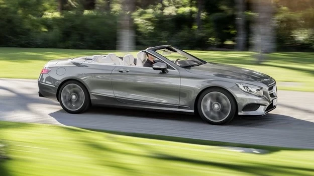 Mercedes klasy S cabrio