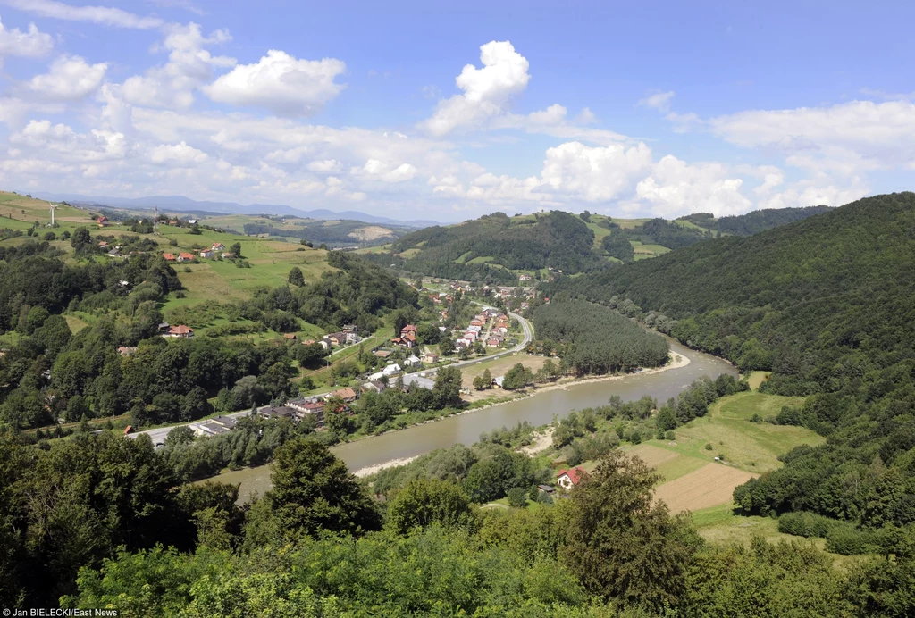 Beskid Sądecki. Widok na Dolinę Popradu/fot. J. Bielecki