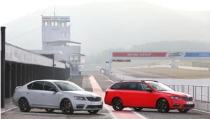 Skoda Octavia RS 230 wbrew dwóm paniom E