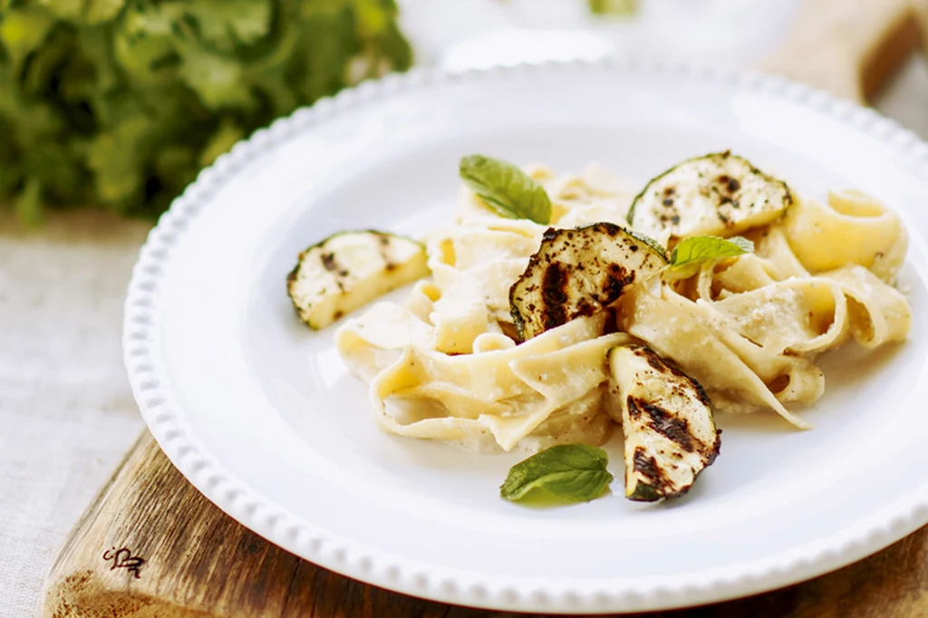 Tagliatelle z przechowym pesto