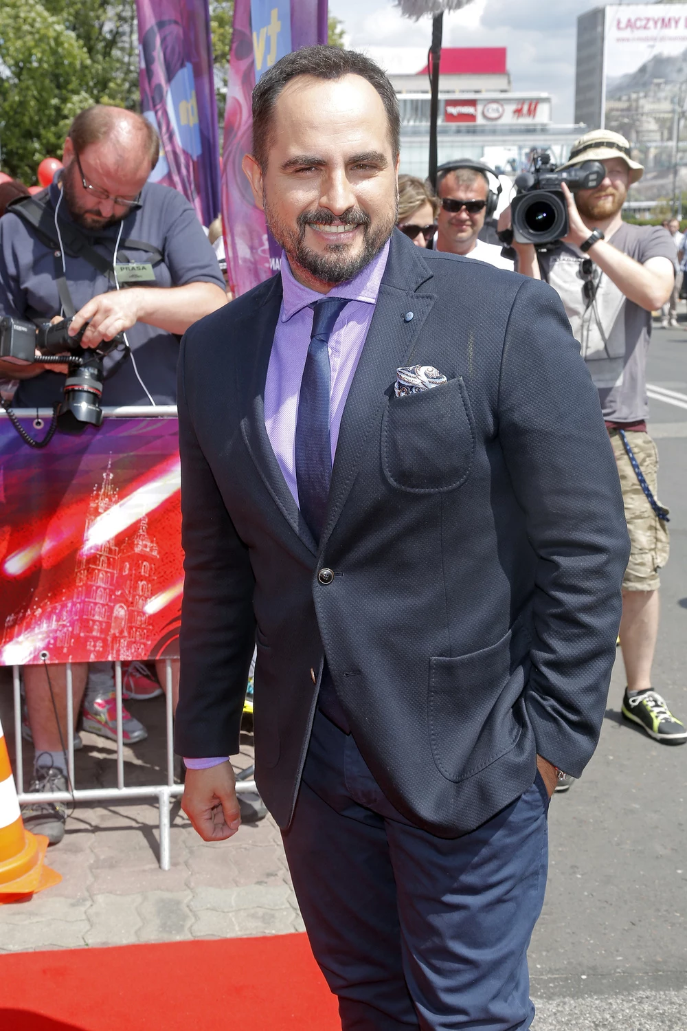 Agustin Egurrola podczas castingu do programu "Mam Talent" w Warszawie Agustin Egurrola podczas castingu do programu "Mam Talent" w Warszawie