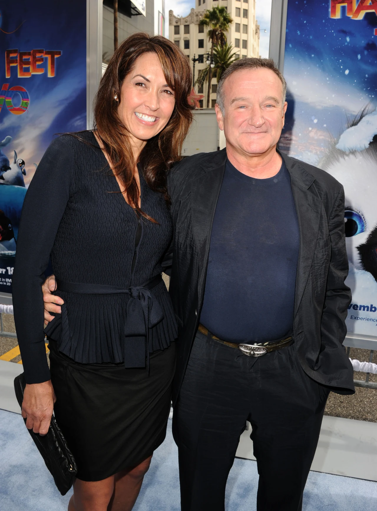 Robin Williams i Susan Schneider Robin Williams i Susan Schneider