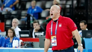 Mike Taylor podczas spotkania