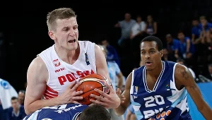 Mateusz Ponitka podczas sobotniego spotkania