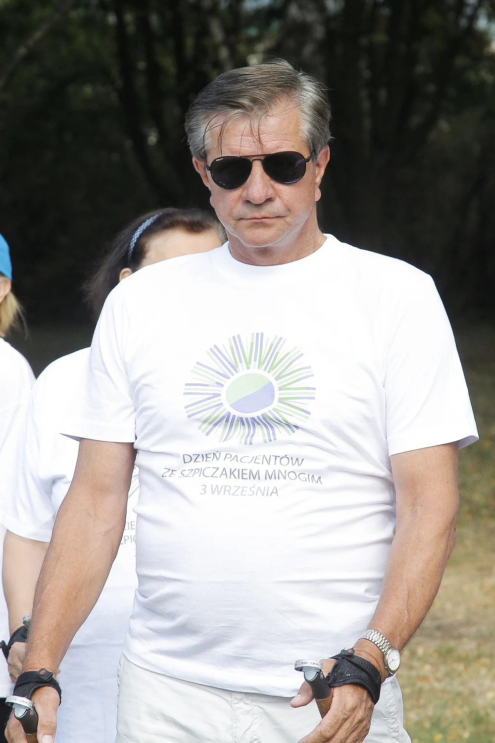 Zygmunt Chajzer podczas akcji charytatywnej Zygmunt Chajzer podczas akcji charytatywnej