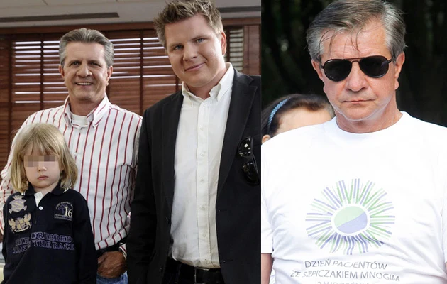 Zygmunt Chajzer po raz pierwszy od smierci wnuczka pojawił się na publicznej akcji