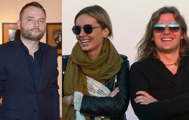 Michał Zaczyński i Szulim ze Starakiem Michał Zaczyński i Szulim ze Starakiem