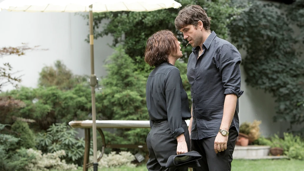 Agata Kulesza i Marcin Dorociński w filmie "Moje córki krowy"