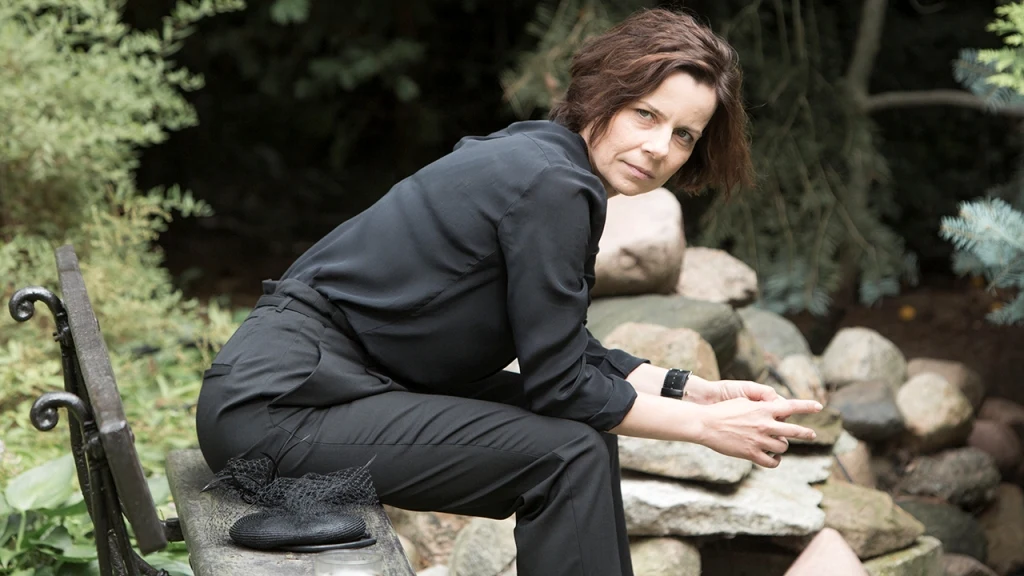 Agata Kulesza w filmie "Moje córki krowy"