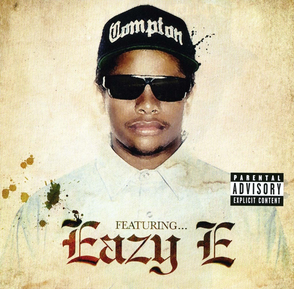 Eazy-E na okładce płyty "Featuring...Eazy-E"