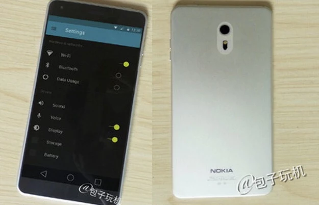 Nokia C1.  Fot. Weibo