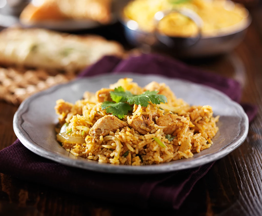 Kurczak biryani