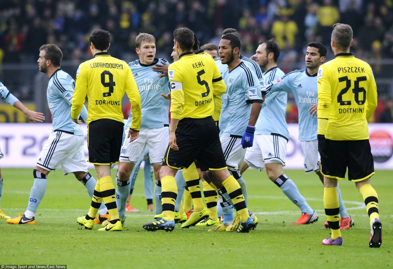 Rudnevs ma okazję spotykać się z Lewandowskim podczas ligowych meczów Rudnevs ma okazję spotykać się z Lewandowskim podczas ligowych meczów