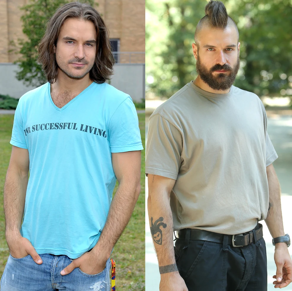 Piotr Stramowski na planie "2XL" oraz "Pitbulla"