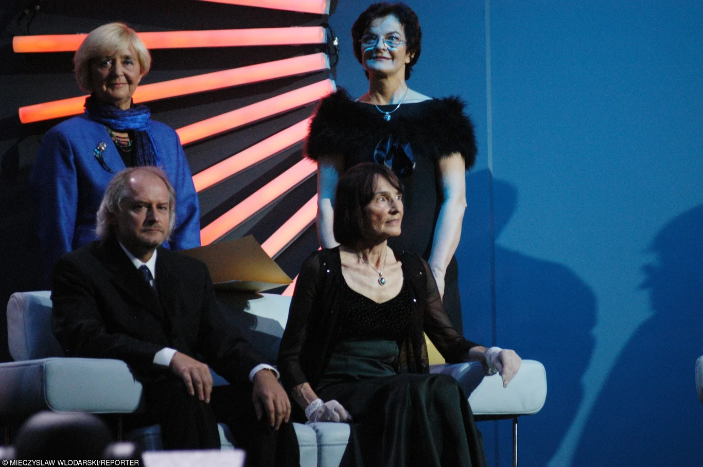 Nie żyje Barbara Grębecka (po prawej)