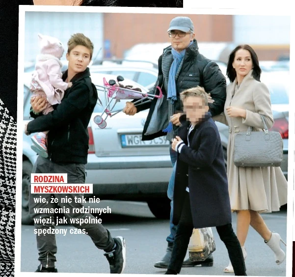 Justyna z rodziną  Justyna z rodziną