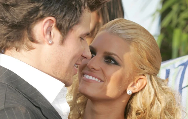 Jessica Simpson z pierwszym mężem