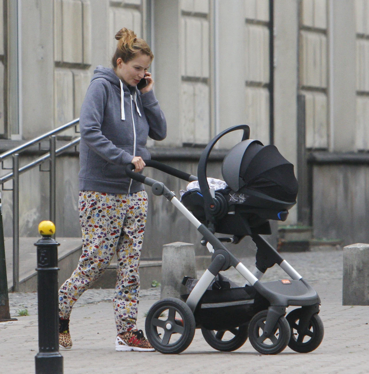 Anna Dereszowska z synem Anna Dereszowska z synem