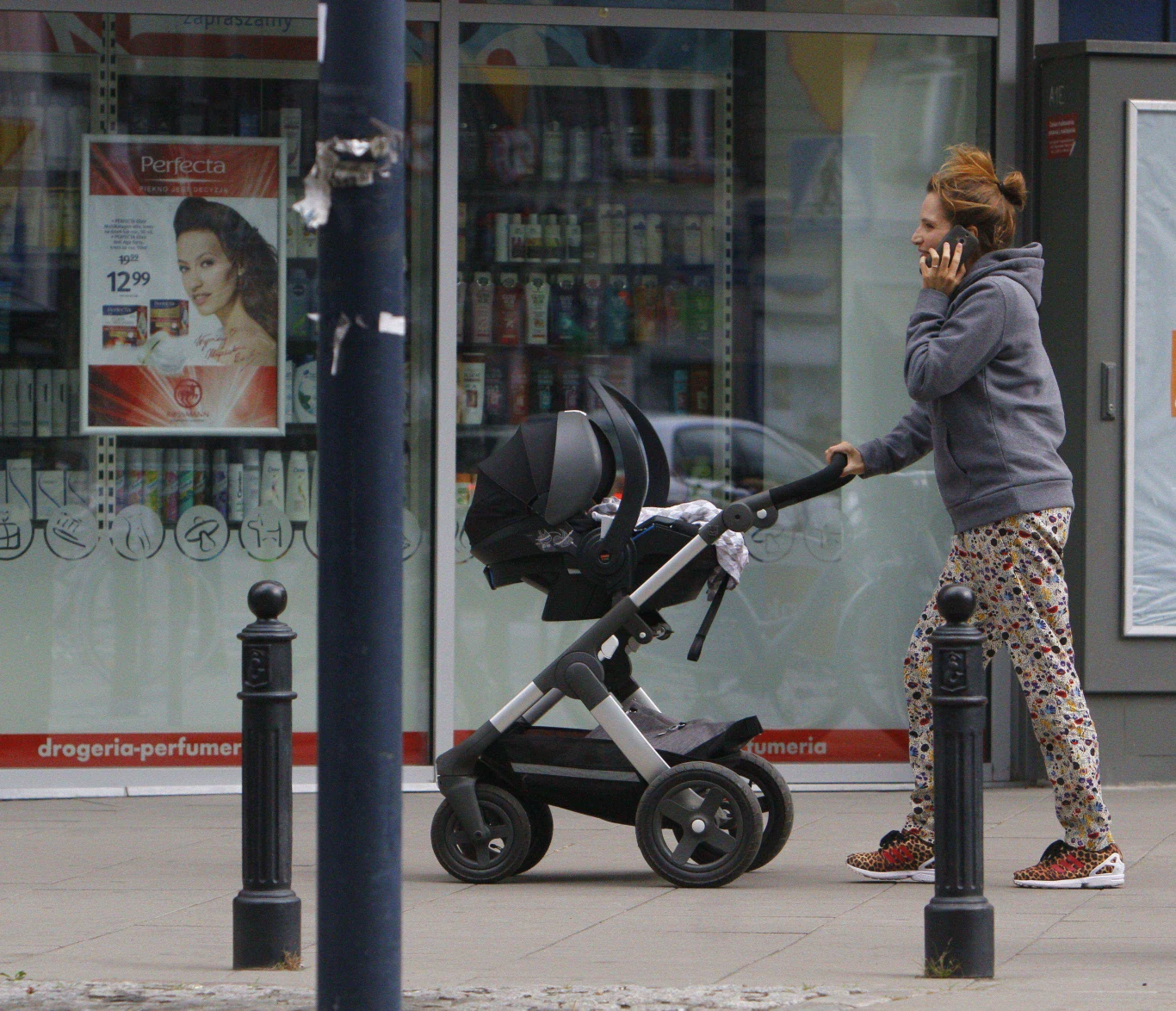 Anna Dereszowska z synem Anna Dereszowska z synem