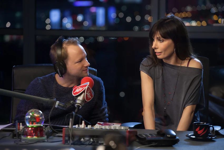 Maciej Stuhr i Agnieszka Dygant w scenie z filmu "Listy do M. 2"