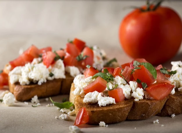 Bruschetta z pomidorem