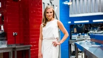 Agnieszka Kaczorowska z mamą i bratem w "Hell's Kitchen