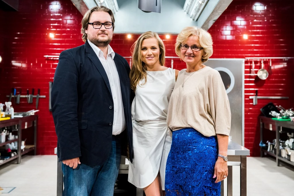 Agnieszka Kaczorowska z mamą i bratem w "Hell's Kitchen Agnieszka Kaczorowska z mamą i bratem w "Hell's Kitchen