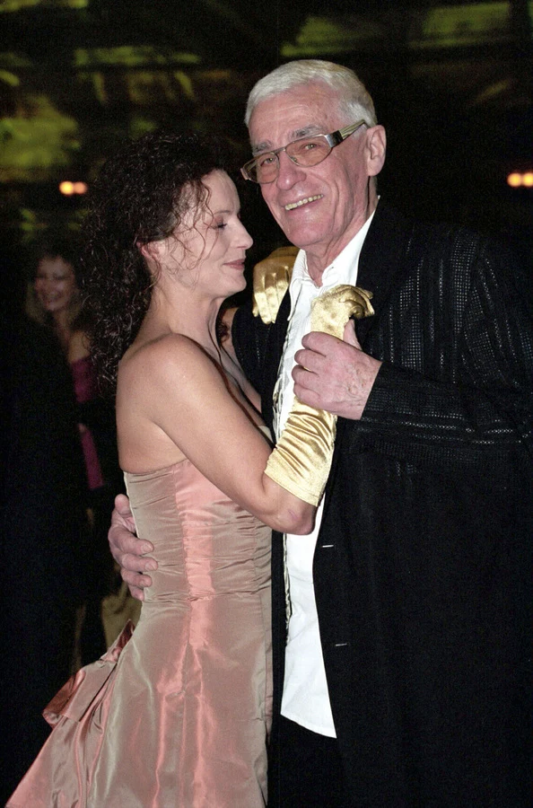 Magdalena Cwenówna i Adam Hanuszkiewicz Magdalena Cwenówna i Adam Hanuszkiewicz