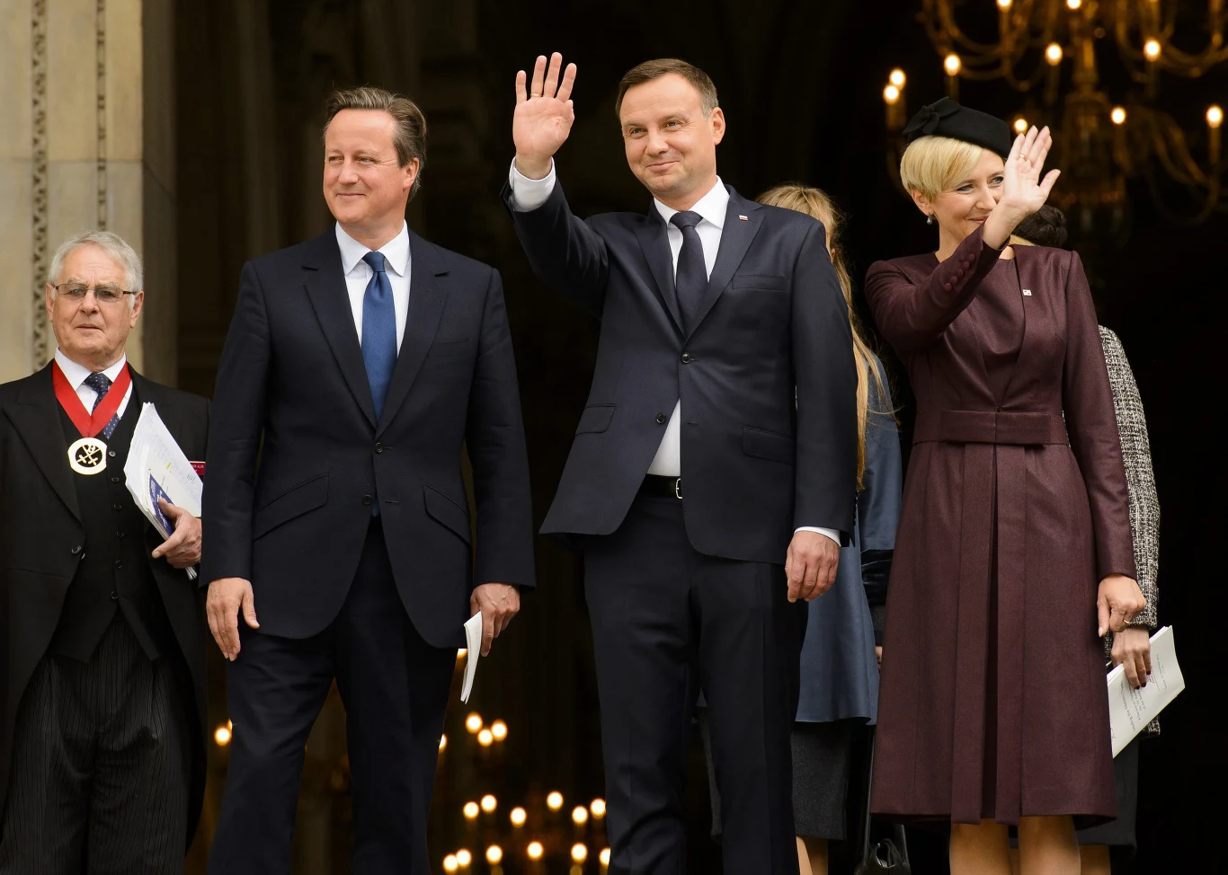 Para prezydencka z wizytą w Londynie 