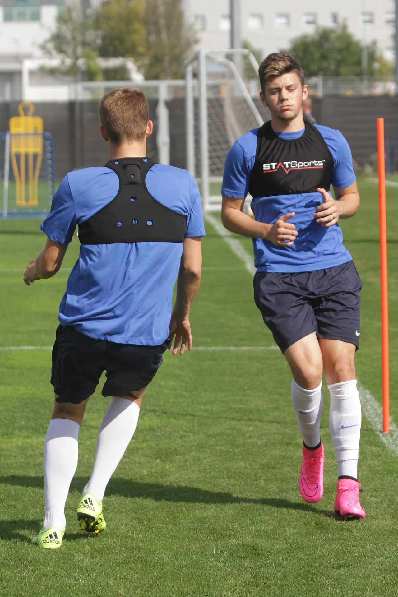 Piłkarze Lecha Poznań podczas treningu przed meczem Ligi Europejskiej z portugalskim Belenenses