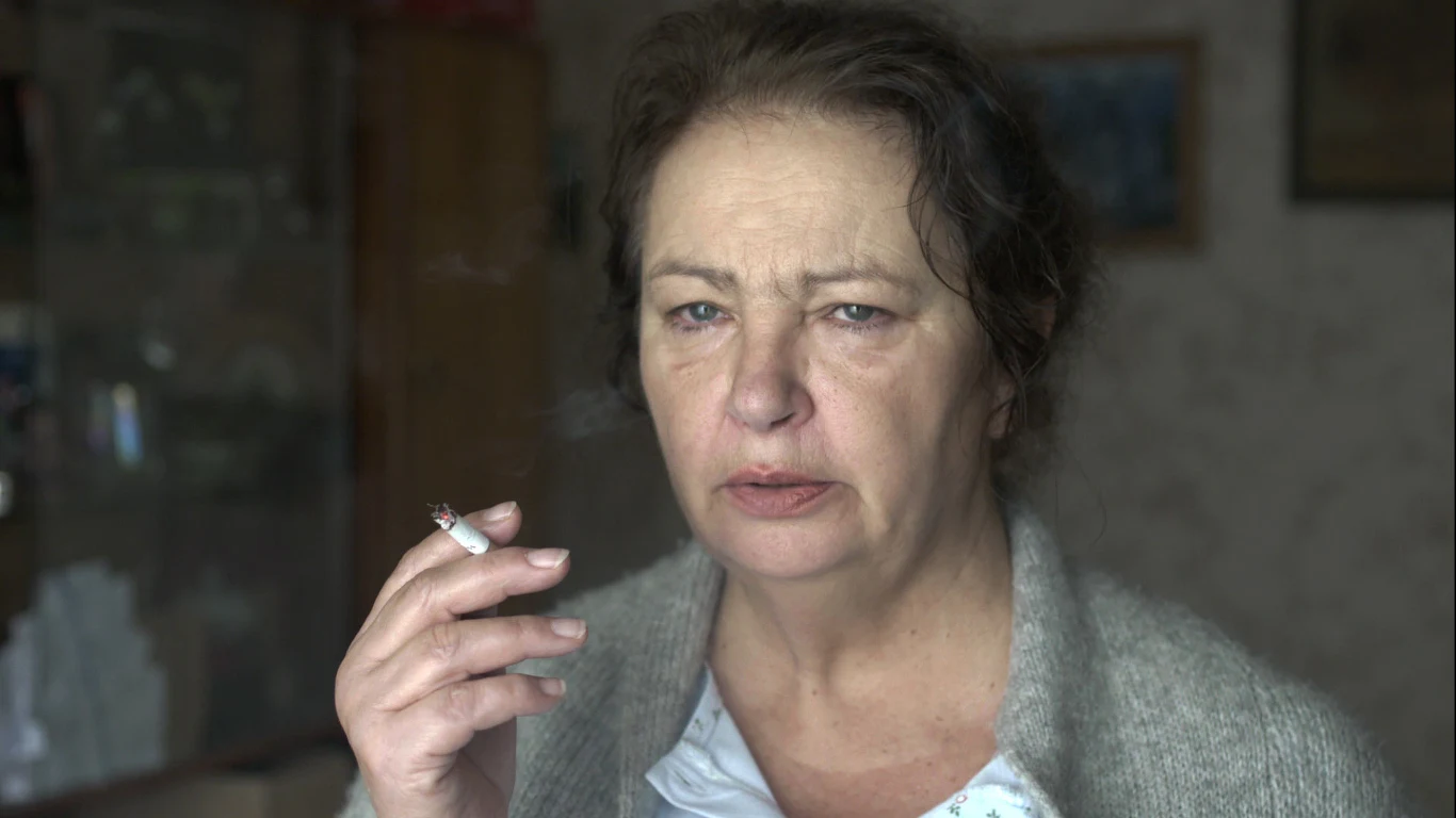 Anna Dymna w etiudzie "Dzień babci"