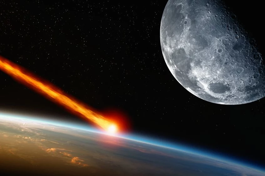 Rzekome zderzenie z asteroidą ma nastąpić w tym samym dniu, w którym na niebie zobaczymy superksiężyc