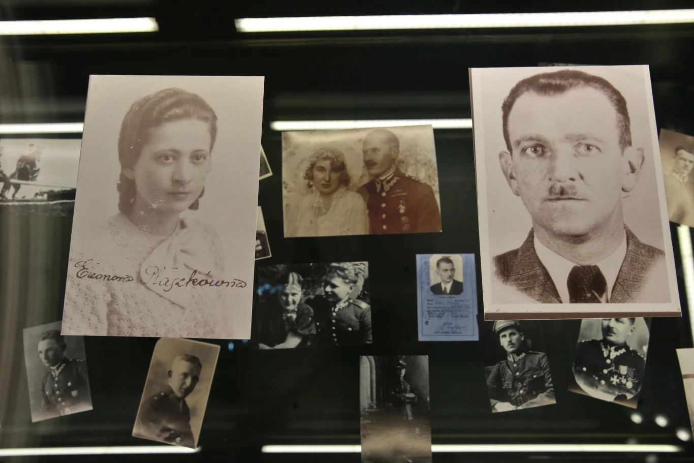 Fragment ekspozycji w Muzeum Katyńskim 