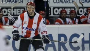 Patryk Wajda w meczu z Zagłębiem Sosnowiec