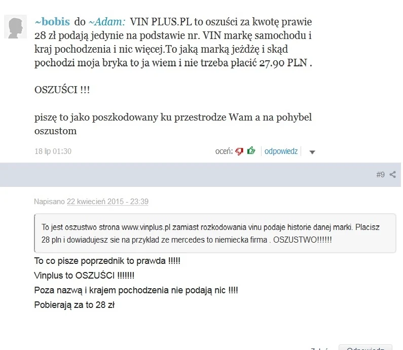 Rozczarowanych nie brakuje