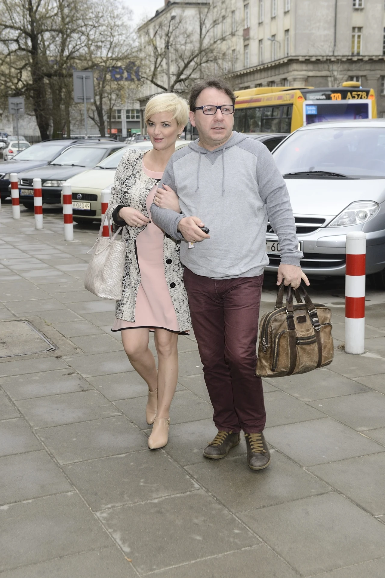 Monika Zamachowska z obecnym mężem Zbigniewem Monika Zamachowska z obecnym mężem Zbigniewem