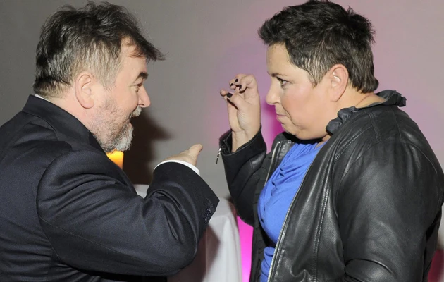 Dorota Wellman i Edward Miszczak