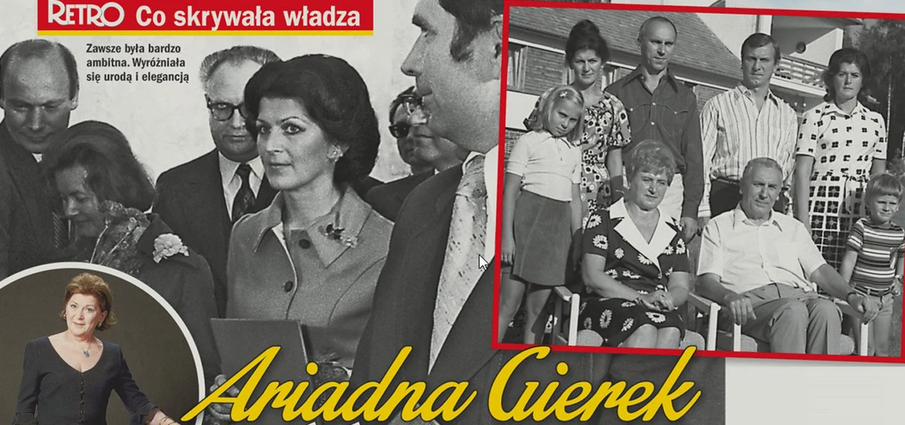 Ariadna Gierek wyróżniała się urodą i elegancją Ariadna Gierek wyróżniała się urodą i elegancją