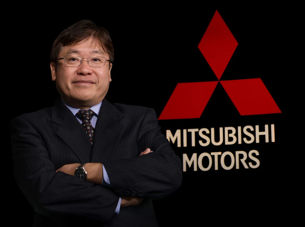 Prezes polskiego oddziału Mitsubishi Motors -  Yasuyuki Oyama 