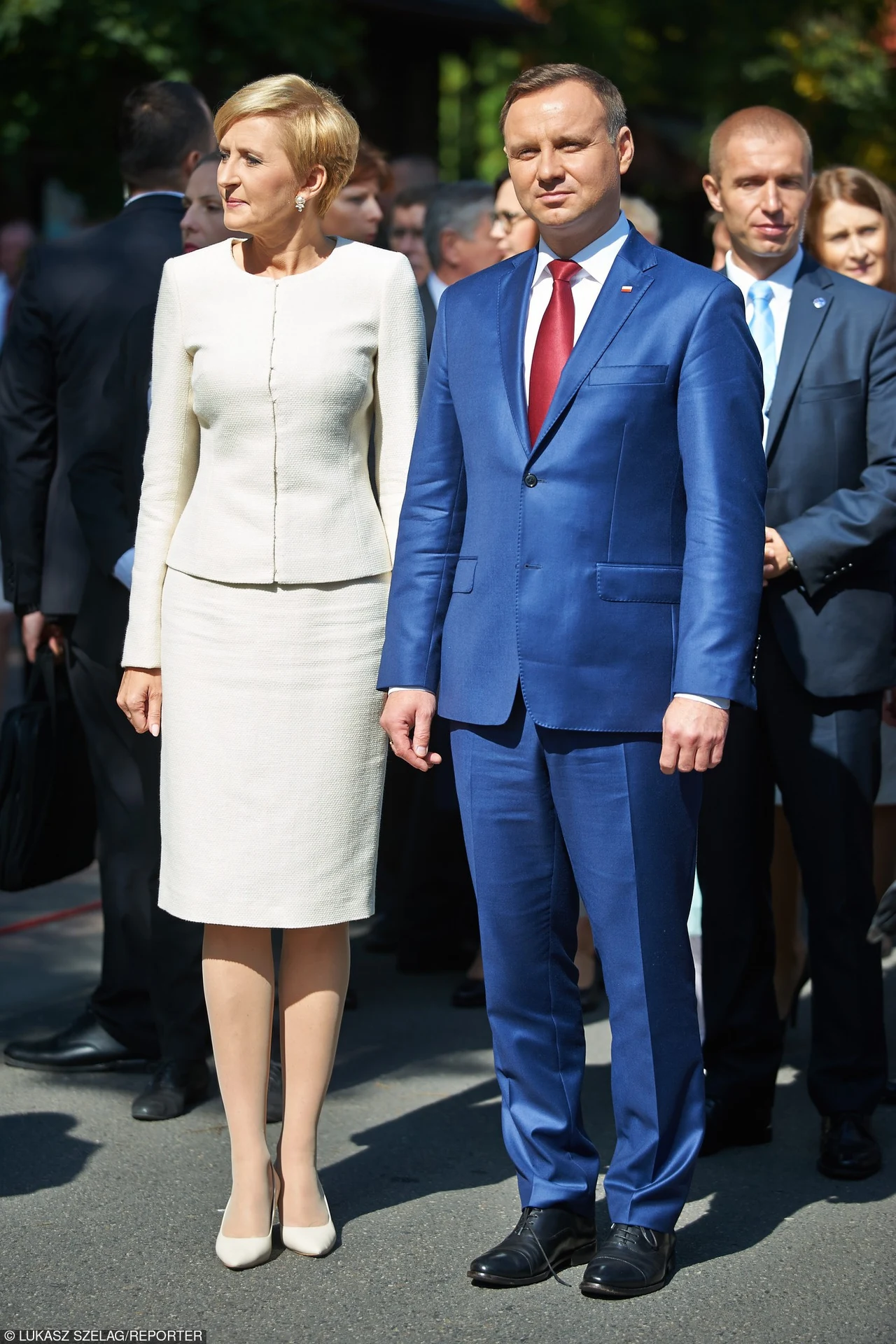 Agata Duda i Andrzej Duda Agata Duda i Andrzej Duda
