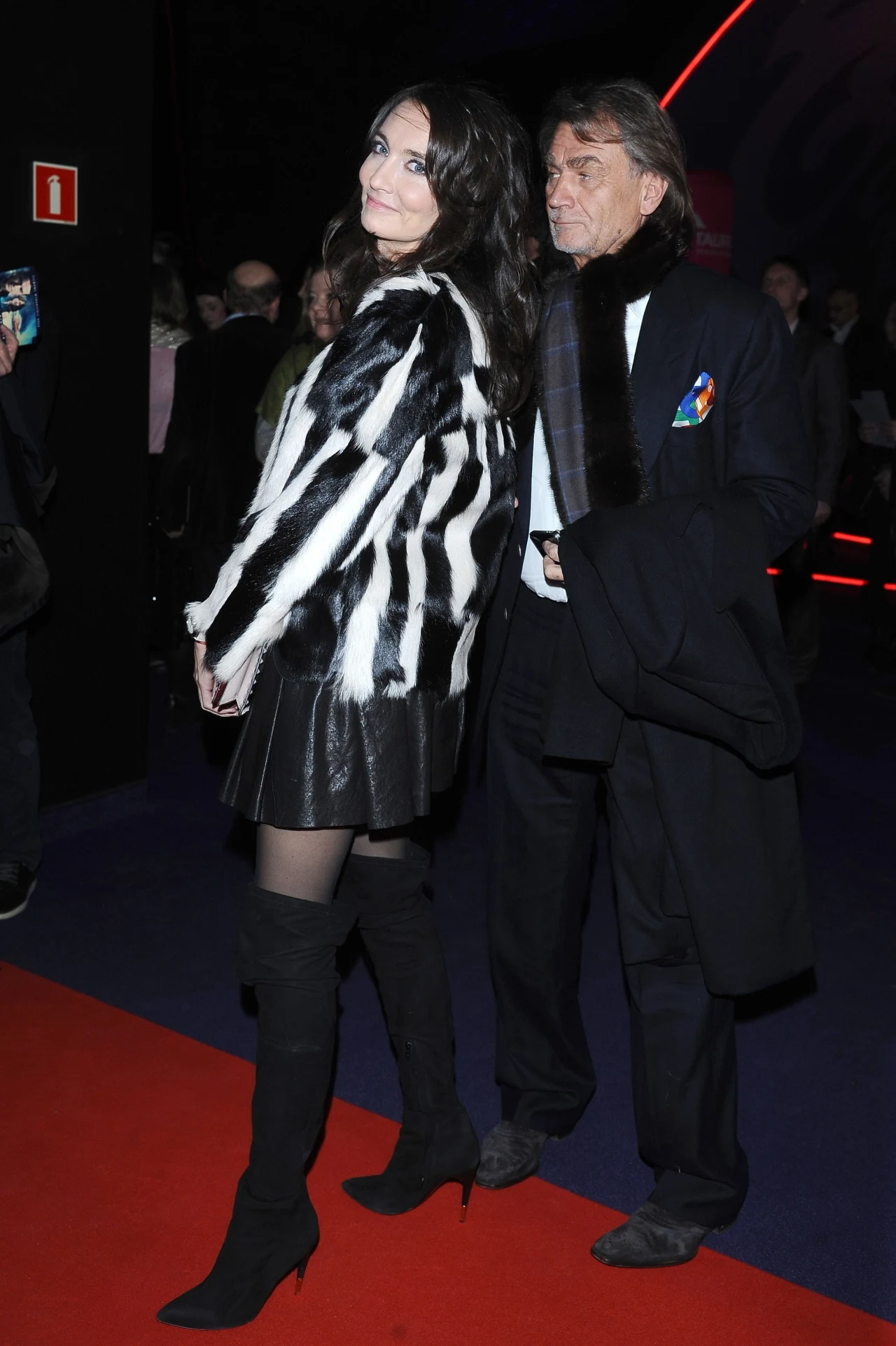 Dominika Kulczyk z ojcem