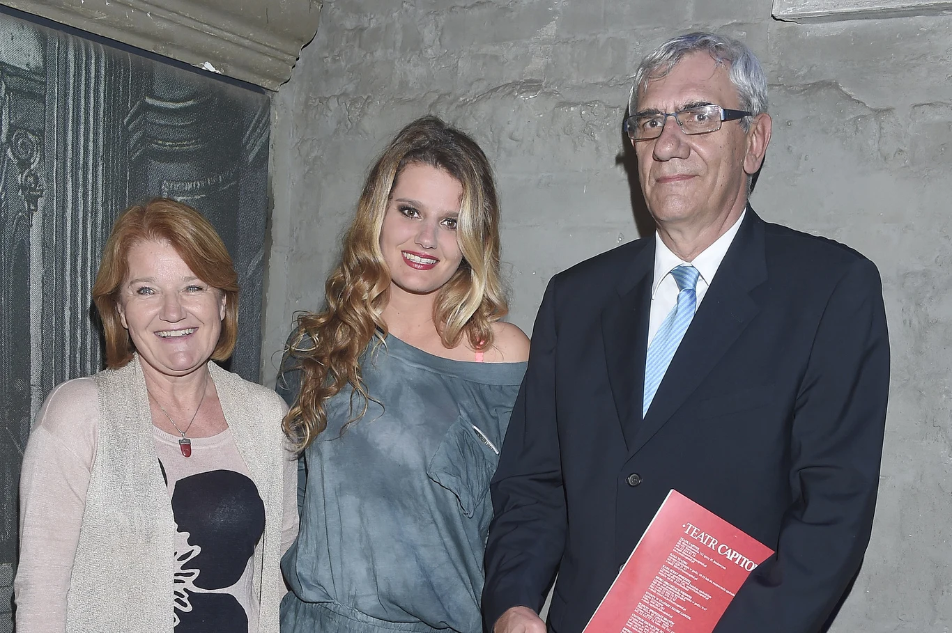 Zosia Zborowska z mamą Marią Winiarską i tatą Wiktorem Zborowskim Zosia Zborowska z mamą Marią Winiarską i tatą Wiktorem Zborowskim