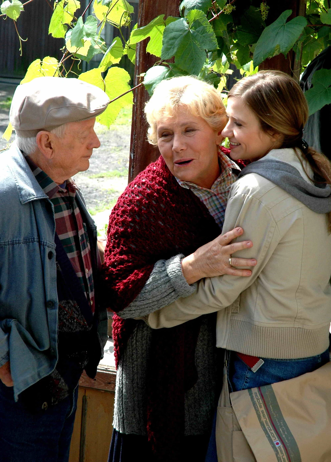 Joanna Koroniewska na planie serialu "M jak miłość"