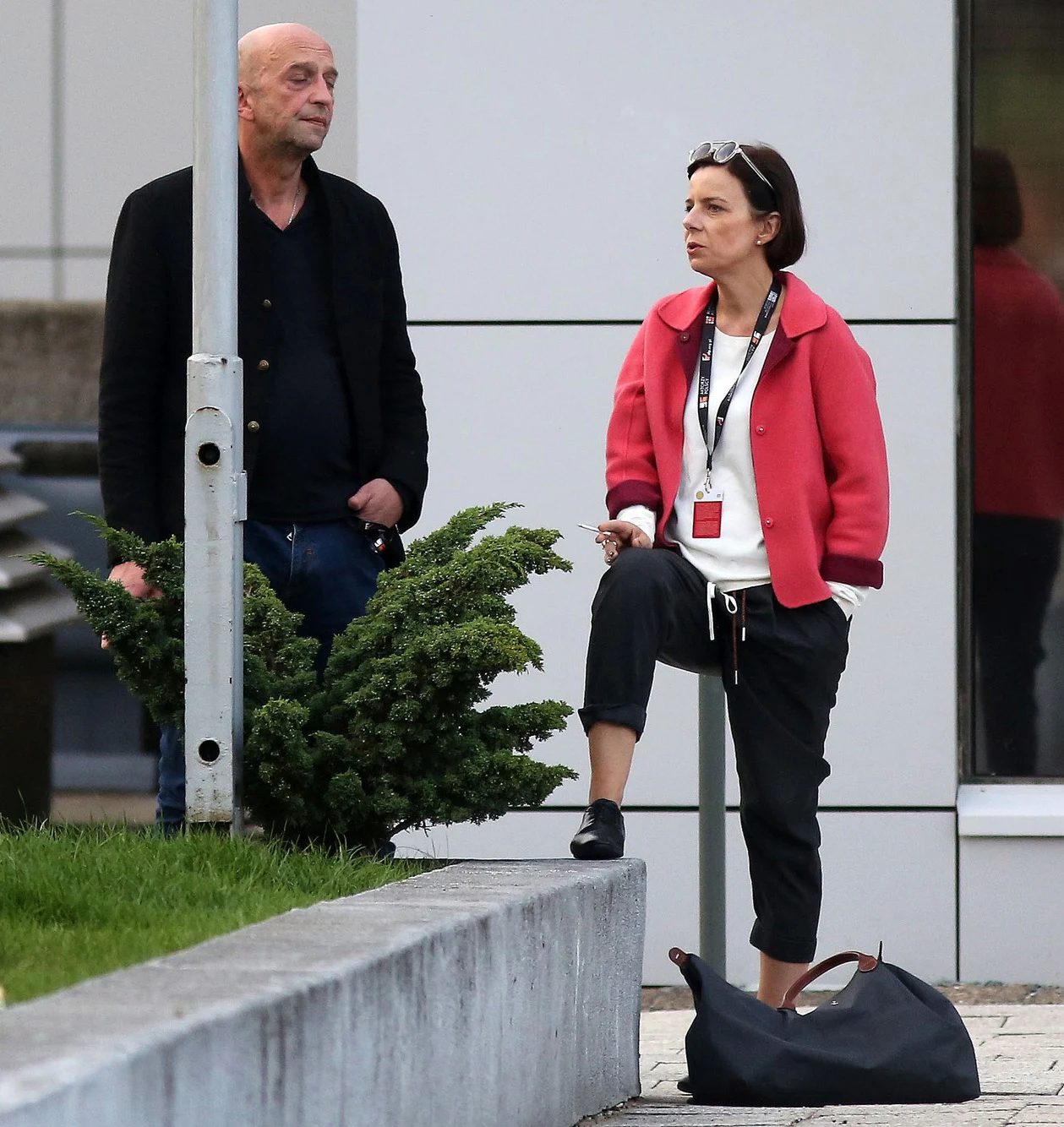 Janusz Chabior i Agata Kulesza na festiwalu w Gdyni Janusz Chabior i Agata Kulesza na festiwalu w Gdyni