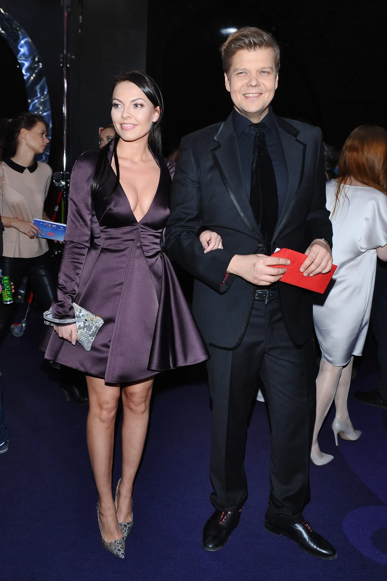 Michał Figurski z obecną partnerką Michał Figurski z obecną partnerką