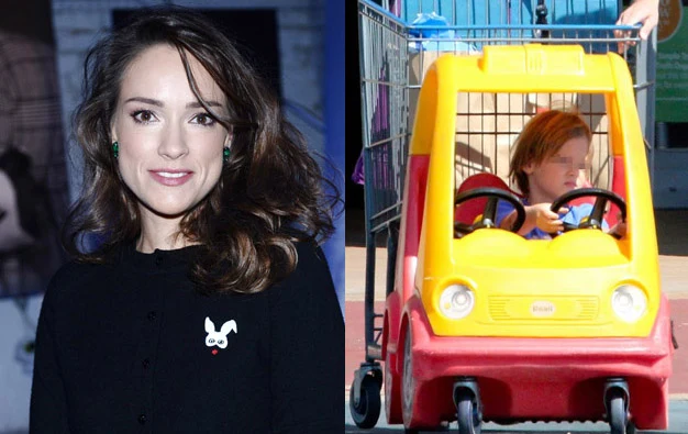 Alicja Bachleda-Curuś z synem Henrym