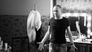 Marcin Bortkiewicz na planie filmu "Noc Walpurgii"