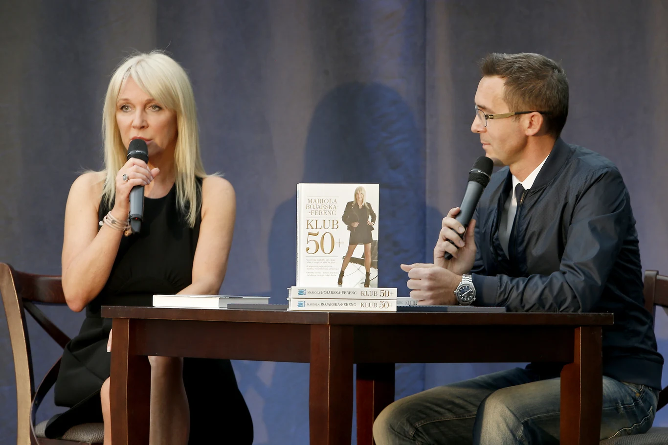 Mariola Bojarska-Ferenc promuje swoją książkę! Mariola Bojarska-Ferenc promuje swoją książkę!