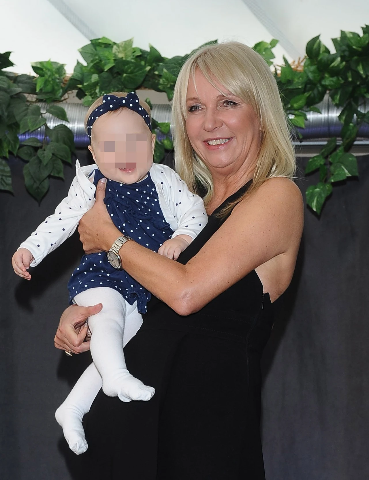 Mariola Bojarska-Ferenc z wnuczką Victorią Mariola Bojarska-Ferenc z wnuczką Victorią